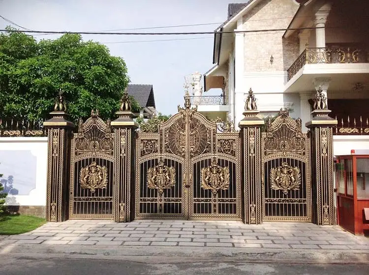 Cửa nhôm đúc nghệ thuật đẳng cấp & sang trọng